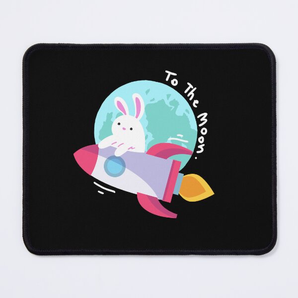 Item preview,  Rabbit Riding Rocket Go To The Moon Classic T-Shirt designed and sold by KITOBAEBOYZ.