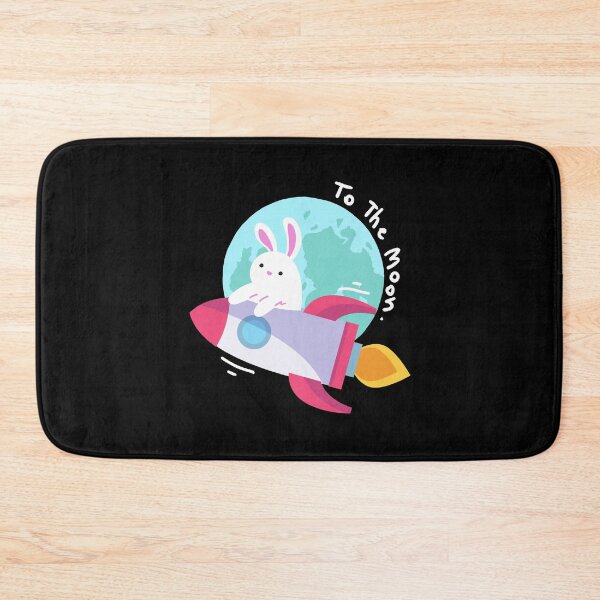 Item preview,  Rabbit Riding Rocket Go To The Moon Classic T-Shirt designed and sold by KITOBAEBOYZ.