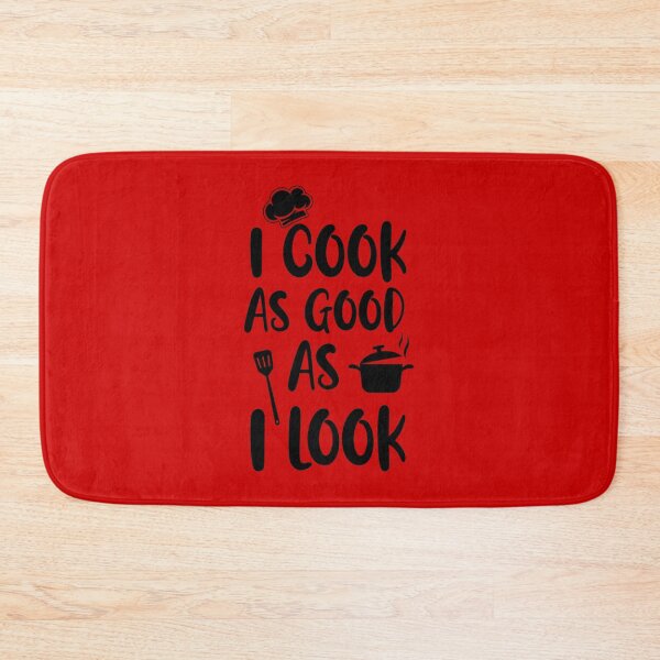 Item preview, I Cook As Good As I Look. Kitchen Gift, Cooking gift, Cooking Quote designed and sold by DesignHouse07.