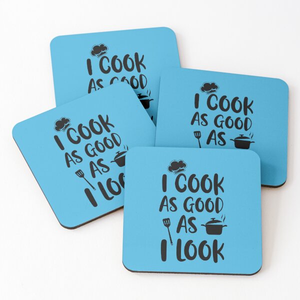 Item preview, I Cook As Good As I Look. Kitchen Gift, Cooking gift, Cooking Quote designed and sold by DesignHouse07.