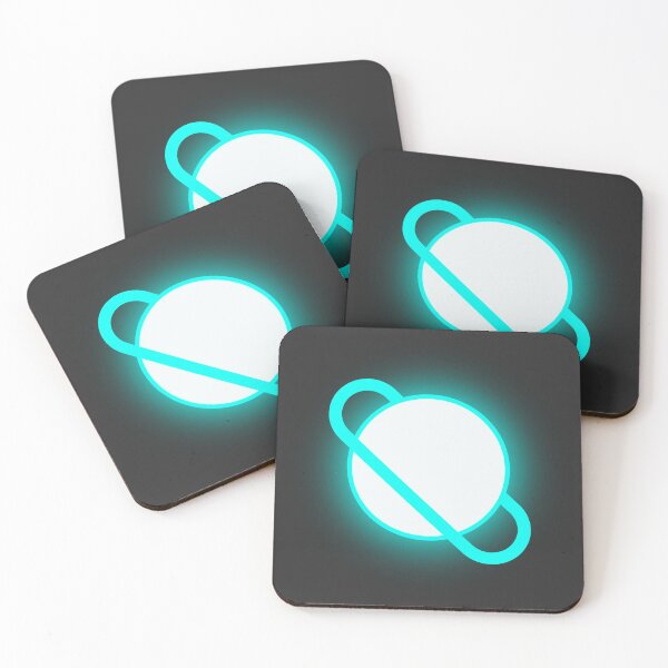 Item preview, Glowing Ring Planet - Blue/Light designed and sold by And-She-Flew.