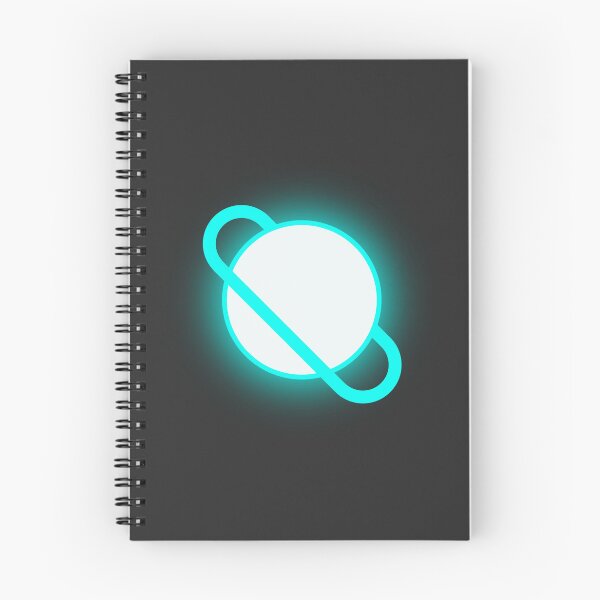 Item preview, Glowing Ring Planet - Blue/Light designed and sold by And-She-Flew.