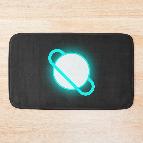 Item preview, Glowing Ring Planet - Blue/Light designed and sold by And-She-Flew.