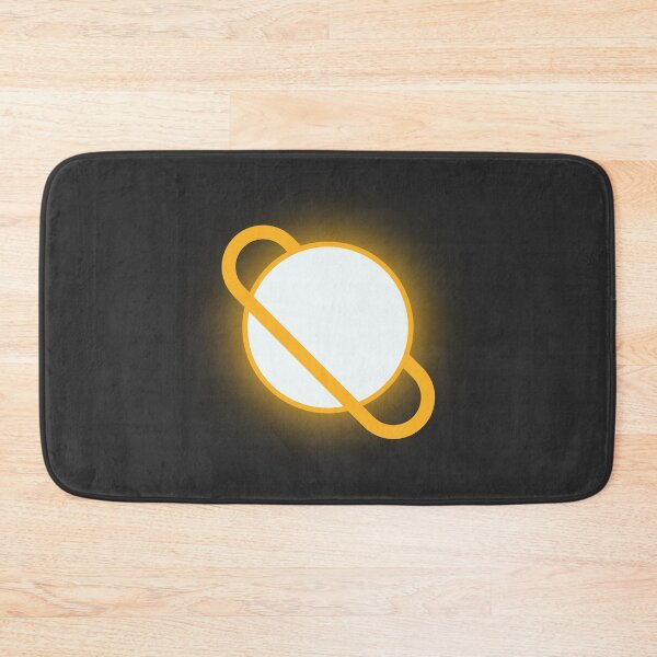 Item preview, Glowing Ring Planet - Yellow/Light designed and sold by And-She-Flew.