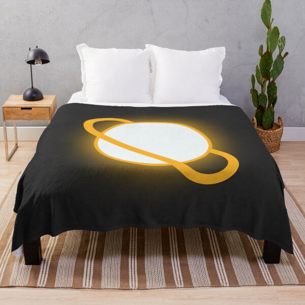 Item preview, Glowing Ring Planet - Yellow/Light designed and sold by And-She-Flew.