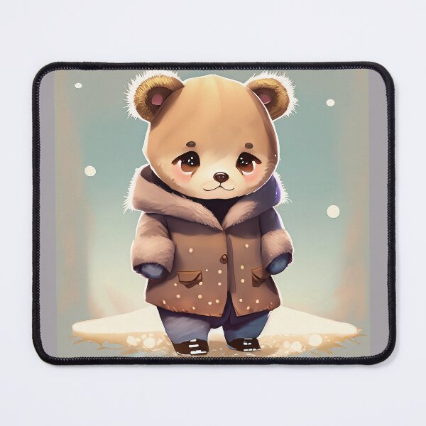 Item preview, Boris the Anime Bear designed and sold by ScarletGoldenOx.