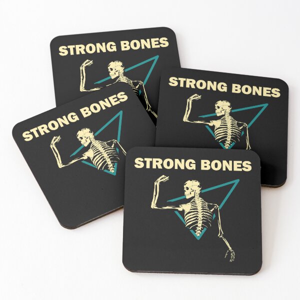 Item preview, Strong Bones - Skeleton Flexing Fitness designed and sold by Pinnacle of Decadence.
