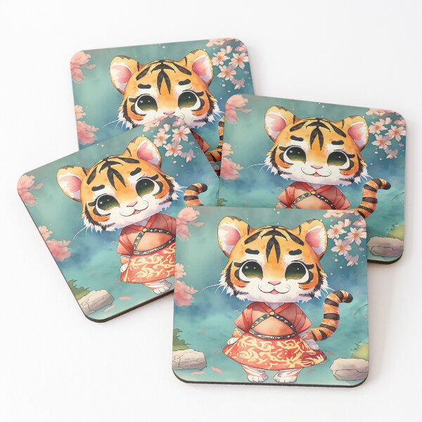Item preview, Chinese Zodiac Tiger Year(2010 and 2022) designed and sold by ScarletGoldenOx.