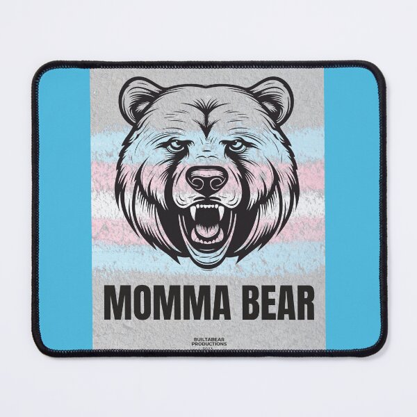 Item preview, Momma Bear (trans color background) designed and sold by BUILTABEAR PRODUCTIONS.