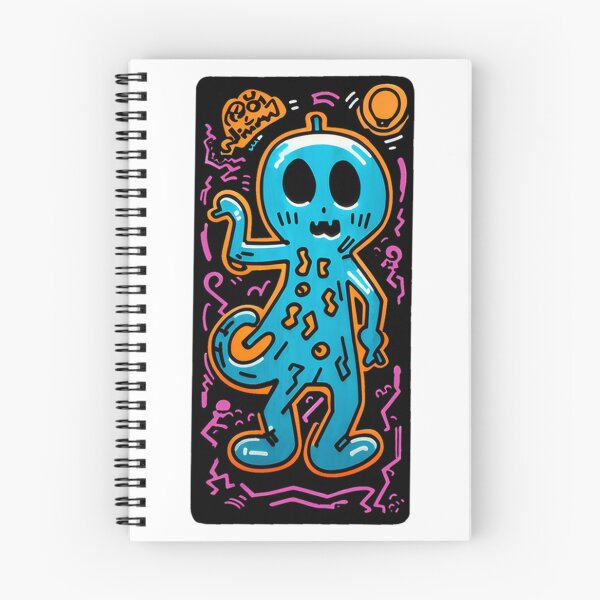 Item preview, Blue Lizard Ghost Sticker designed and sold by spikesNprints.