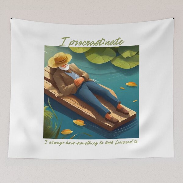 Item preview, i procrastinate designed and sold by themourningstar.