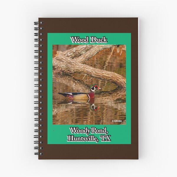 Item preview, For The Bird Lover In You:  Wood Duck Couple, Woody Pond, Huntsville, Texas. designed and sold by MoreEZUSA-Here.