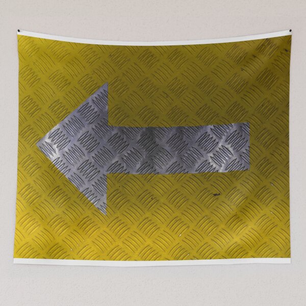 Item preview, Industrial Arrow Tread Plate - Left designed and sold by Arc1.