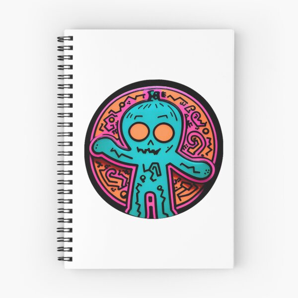 Item preview, Pumpkin Blue Ghost Sticker designed and sold by spikesNprints.
