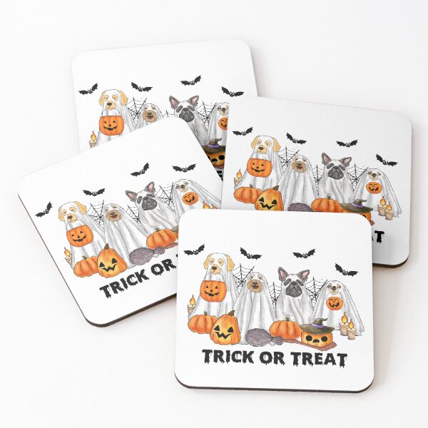 Item preview, Dogs Trick or Treat designed and sold by Niftylife.