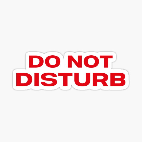 Item preview, DO NOT DISTURB designed and sold by LF Store.