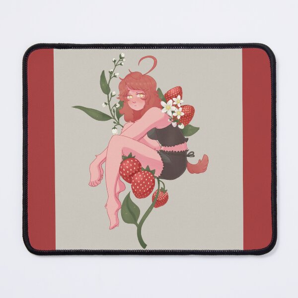 Item preview, Strawberry goat ¦ Side Quest designed and sold by Astro-Cube.