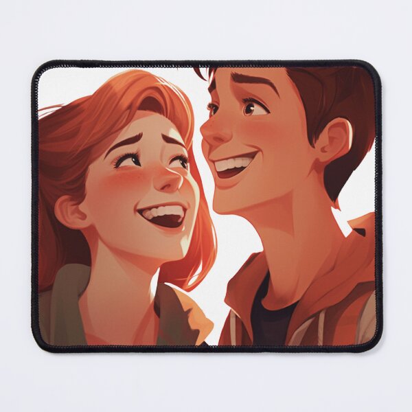 Item preview, cute heightened couple designed and sold by whitelotus1339.