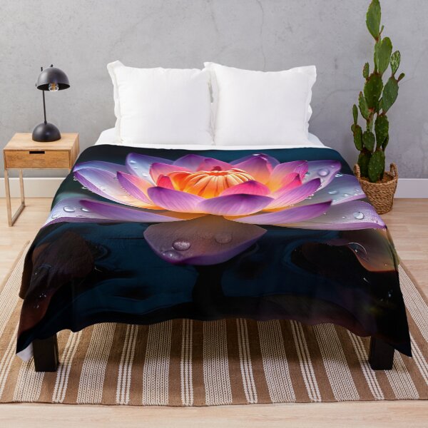 Item preview, stunning colorful lotus flower designed and sold by dcrc.