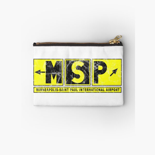 Item preview, MSP Minneapolis-Saint Paul International Airport Taxiway Sign Design Distressed designed and sold by Designed for Flight.
