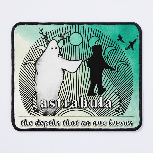 Item preview, the depths that no one knows - green watercolor 2  designed and sold by meowllyjoy.