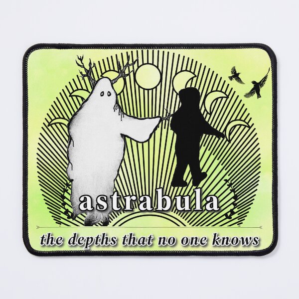 Item preview, the depths that no one knows - lime watercolor 2 designed and sold by meowllyjoy.