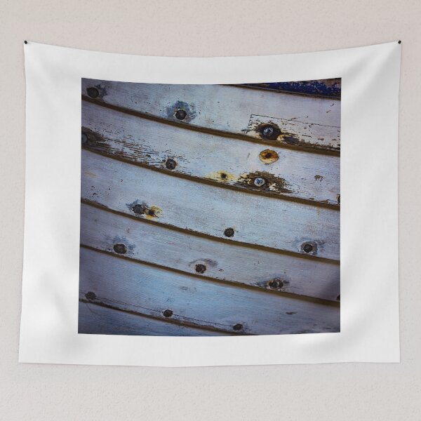 Item preview, Viejo barco de madera blanca designed and sold by Arc1.