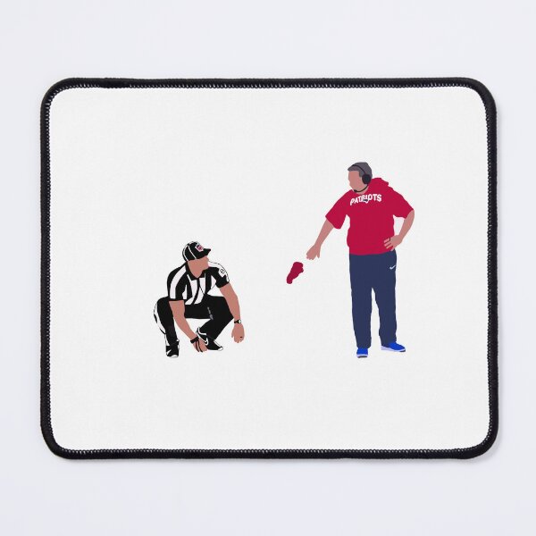 Item preview, Bill Belichick being sassy throwing his challenge flag designed and sold by SquigglyOtter.