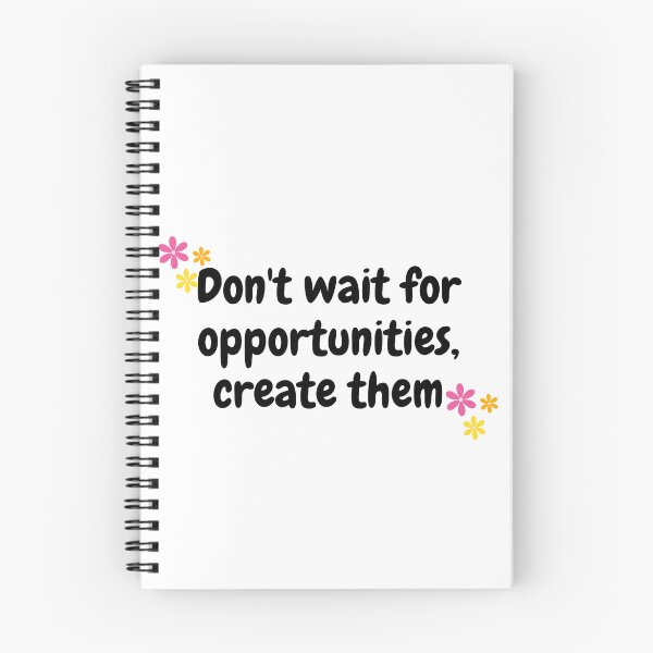 Item preview, Don´t wait for opportunities,create them - inspirational quote designed and sold by starcreative22.