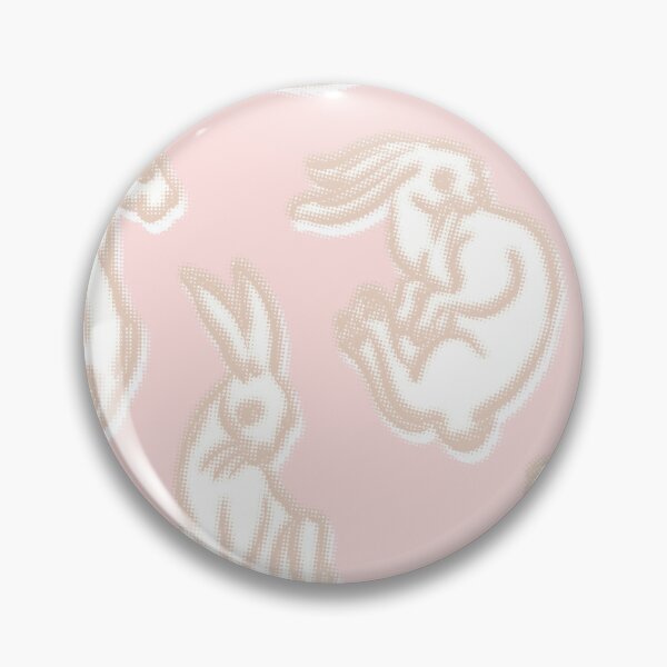 Item preview, White rabbit , hare, illustration, cute ,blue, white, pattern ,wallpaper , paint ,pastel  designed and sold by letsgow8th.