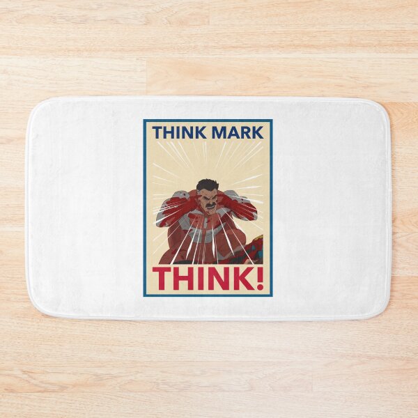 Item preview, THINK MARK THINK! MEME from Invincible Omniman Classic designed and sold by louellalemere.
