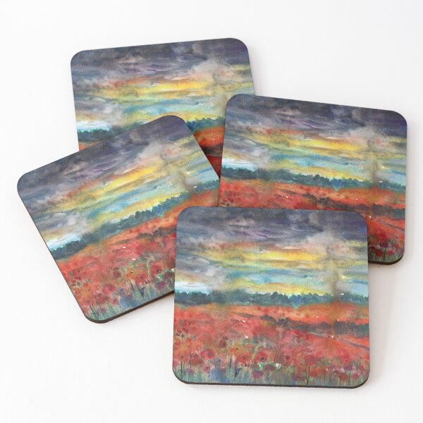 Item preview, Poppy Field After Rain designed and sold by Patricia-Studio.