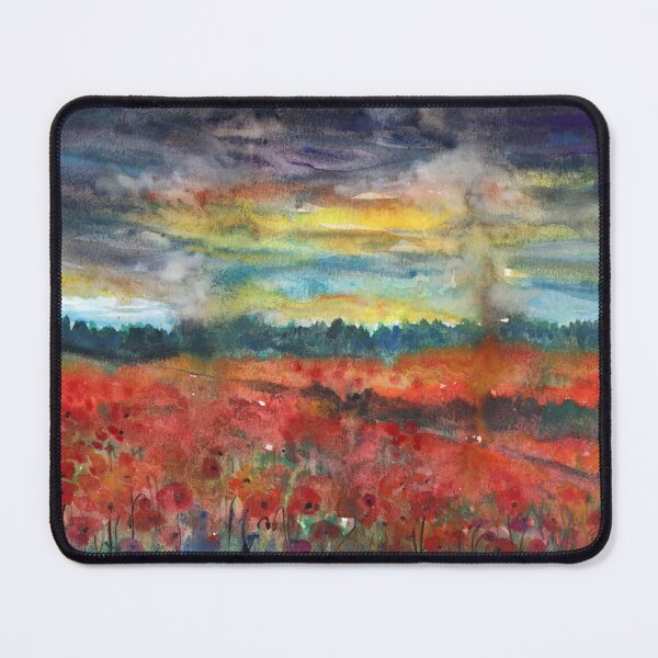 Item preview, Poppy Field After Rain designed and sold by Patricia-Studio.