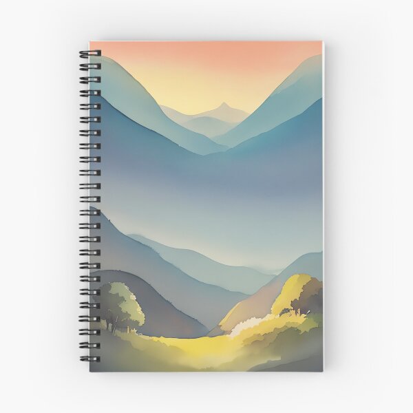 Item preview, mountain range painting, minimalist, oil painting designed and sold by Saritwat.