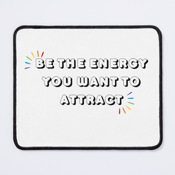 Item preview, Be the enegy you want to attract -  inspirational  and Manifestation quote designed and sold by starcreative22.