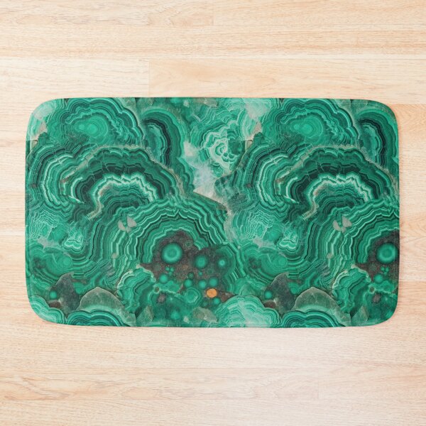Item preview, Malachite Abstract Shower Curtains designed and sold by Angifly.