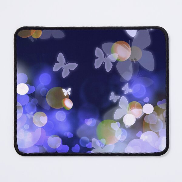 Item preview, Blue purple hearts and the butterflies designed and sold by Dusanka Djeric.