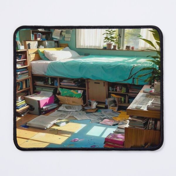 Item preview, Unmade Bed, Unfinished Stories: An Ode to the Messy Room designed and sold by ByteBlitz9.