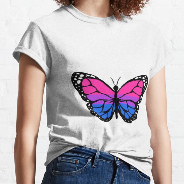 bisexual pride butterfly Classic T-Shirt