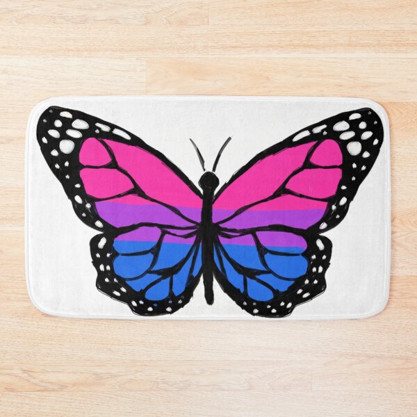Item preview, bisexual pride butterfly designed and sold by RiverMariposa.