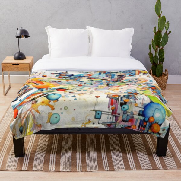 Item preview, Abstract Aerials: The Futuristic Watercolor World. designed and sold by Geode-Designs.