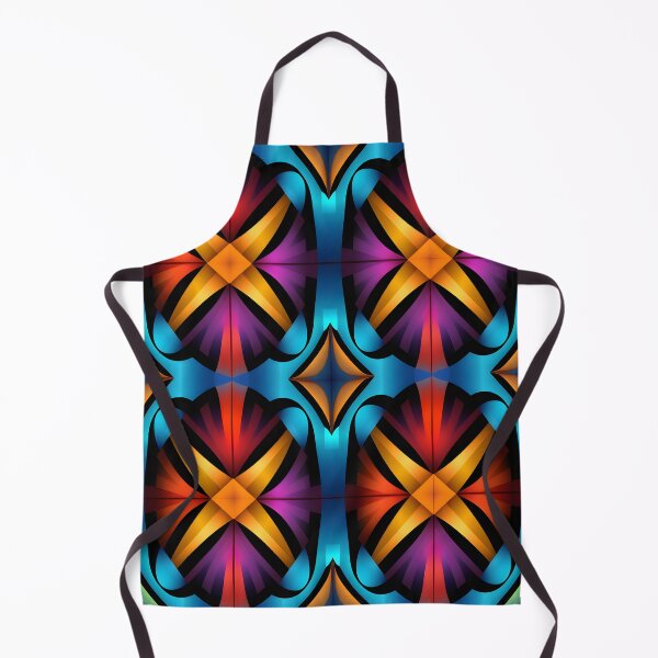 Item preview, Vibrant Abstract Shapes Pattern luxury designed and sold by alaa-mously.