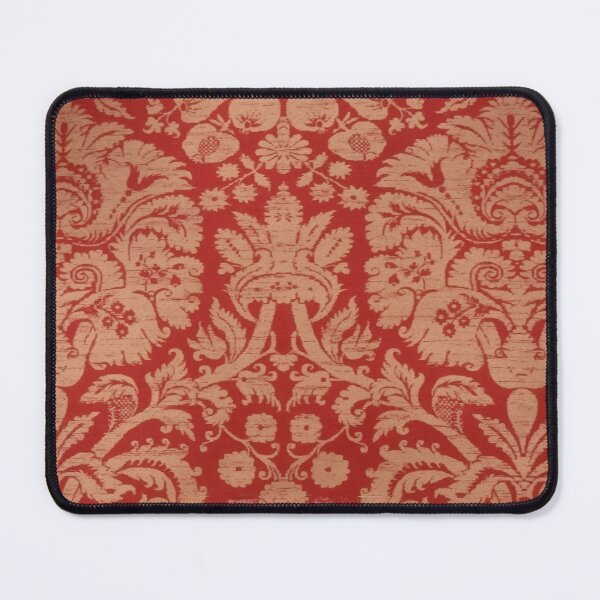 Item preview, Thibaut Damask Textile in red/gold designed and sold by CMooreWorx.