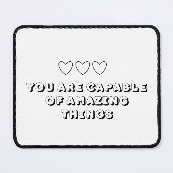 Item preview,  You are capable of amazing things- inspirational quote designed and sold by starcreative22.