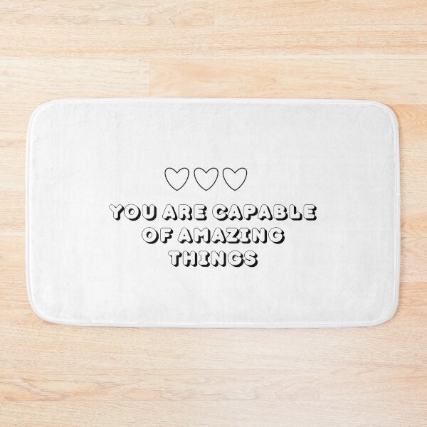 Item preview,  You are capable of amazing things- inspirational quote designed and sold by starcreative22.