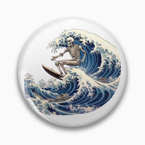 Item preview, Surfing Skeleton designed and sold by E-BaltimoreMade.