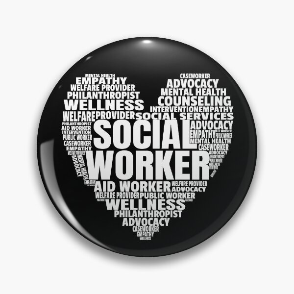 Item preview, Social Worker Word Cloud Heart School Social Worker Gear designed and sold by DynamicDesign.