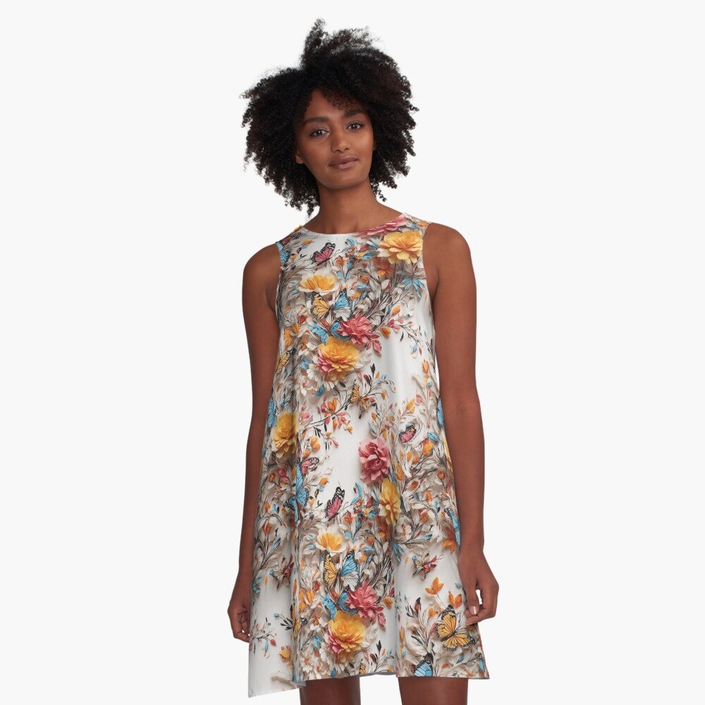 Item preview, A-Line Dress designed and sold by DJALCHEMY.