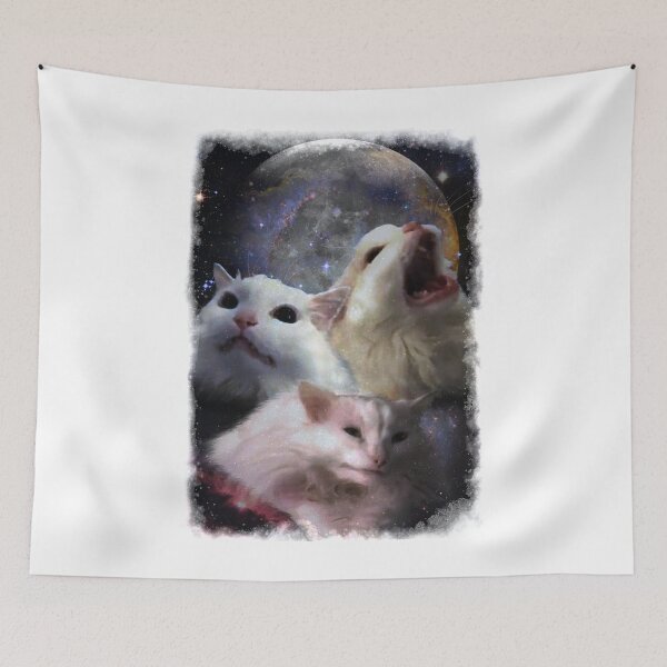 Item preview, Triple Thurston Moon Cats! Classic designed and sold by jacksonbartha.