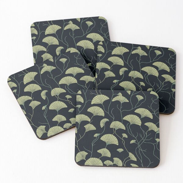 Item preview, Ginkgo leafs seamless pattern designed and sold by Jayjaynaenae.